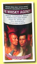 Teaninich 40 yo 1973/2013 (42%, The Whisky Agency, refill sherry hogshead, 213 bottles)
