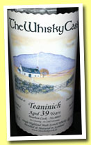 Teaninich 39 yo 1973/2013 (40.1%, The Whisky Cask, bourbon, cask #6068)