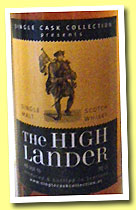 The Highlander (40%, Single Cask Collection, single malt, +/-2013)
