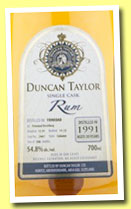 Trinidad 20 yo 1991/2012 (54.8%, Duncan Taylor, cask #298)