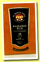 St Nicholas Abbey 15 yo (40%, OB, Barbados, +/-2012)