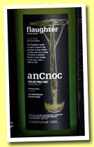 AnCnoc 'flaughter' (46%, OB, peated, 14.8ppm, 2014) 