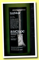 AnCnoc 'tushkar' (46%, OB, for Sweden, peated, 15ppm, 2014)