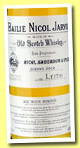 Bailie Nicol Jarvie (40%, OB, blend, +/-2013)