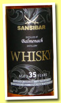 Balmenach 35 yo 1979/2014 (53.4%, Sansibar, 127 bottles)
