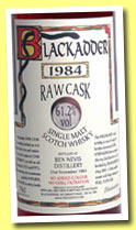 Ben Nevis 1984/2002 (61.2%, Blackadder, Raw Cask, sherry, cask #258)