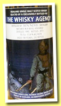 Ben Nevis 18 yo 1995/2013 (51,8%, The Whisky Agency, hogshead, 242 bottles)