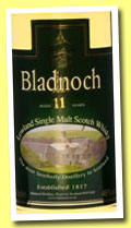 Bladnoch 11 yo (46%, OB, +/-2013)