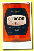 Borgoe 15 yo (40%, OB, Suriname, Single Barrel, +/-2013)