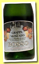Bosso 'Grappa di Moscato' 10 yo 1969 (45%, OB, aged grappa, +/-1980)