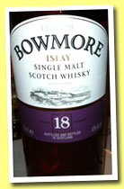 Bowmore 18 yo (43%, OB, +/-2013)
