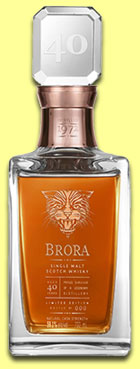 Brora 40 yo 1972 (59.1%, OB, decanter, single cask, 2014)