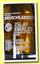 Bruichladdich 2007/2013 'Islay Barley' (50%, OB, Rockside Farm)