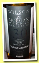 Caol Ila 30 yo 1983/2013 (57.5%, Wilson & Morgan, butt, cask #1096)