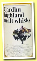 Cardhu 12 yo (43%, OB, Wax & Vitale Italy, pale vatting, late 1970’s)