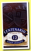 Centenario 12 yo 'Gran Legado' (40%, OB, Costa Rica, +/-2013)