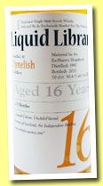 Clynelish 16 yo 1997/2013 (50.4%, The Whisky Agency, Liquid Library, sherry hogshead, 235 bottles)