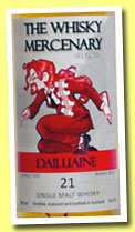 Dailuaine 21 yo 1992/2013 (53.3%, The Whisky Mercenary)