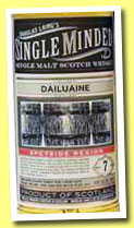 Dailuaine 7 yo 2005/2013 (41.5%, Douglas Laing, Single Minded, sherry butt)