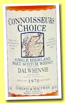 Dalwhinnie 1970/1993 (40%, Gordon & MacPhail, Connoisseurs Choice, Old Map Label)
