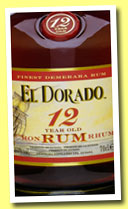 El Dorado 12 yo (40%, OB, Demerara, +/-2013)