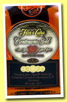 Flor de Caña 18 yo 'Centenario' (40%, OB, Nicaragua, +/-2013)