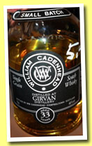 Girvan 33 yo 1979/2013 (46%, Cadenhead, Small Batch, 222 botles)