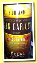 Glen Garioch 21 yo 1992/2013 (52.8%, Acla da Fans, bourbon hogshead, 132 bottles)