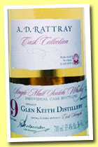 Glen Keith 19 yo 1993/2012 (55.4%, A.D. Rattray, bourbon hogshead, cask #97114, 288 bottles)