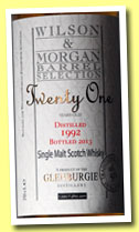 Glenburgie 21 yo 1992/2013 (50%, Wilson & Morgan, casks #4895-4900)