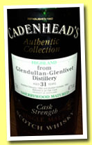 Glendullan-Glenlivet 31 yo 1966/1997 (49.7%, Cadenhead, Authentic Collection)