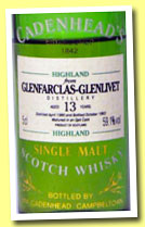 Glenfarclas-Glenlivet 13 yo 1980/1993 (59.1%, Cadenhead, Authentic Collection)