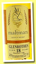 Glenrothes 18 yo 1994/2013 (50.7%, The Maltman, bourbon, cask #7608, 336 bottles)