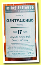 Glentauchers 17 yo 1996/2014 (57.2%, Tasting Fellows, barrel, 146 bottles)