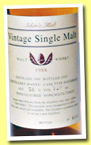 Hanyu 1988/2005 ‘Vintage’ (56%, OB, Ichiro's Malt, hogshead, twist cap, 600 bottles)