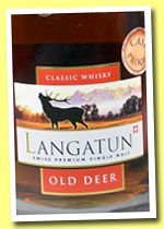 Langatun 'Old Deer Cask Proof' (62%, OB, Switzerland, +/-2013)