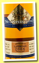 Laphroaig 6 yo 2006/2012 (46%, Coopers Choice, hogshead, cask ##4361)