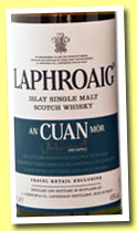 Laphroaig 'An Cuan Mor' (48%, OB, travel retail, 2013)