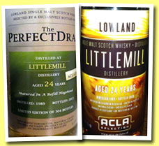 Littlemill 24 yo 1989/2013 (52.9%, The Whisky Agency with Acla da Fans, hogshead, 304 bottles)