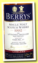 Littlemill 20 yo 1992/2013 (54.5%, Berry Bros & Rudd, cask #11)