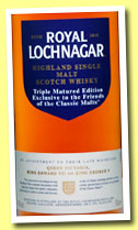 Royal Lochnagar 'Triple Matured Edition' (48%, OB, Friends of the Classic Malts, 2013)