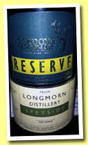 Longmorn 1969/2011 (59.4%, Gordon & MacPhail Reserve for Van Wees, cask #5294, 402 bottles)