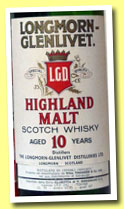 Longmorn-Glenlivet 10 yo (40%, OB for Claretta di V. Rosignano, ‘Highland Malt’, 1970s)