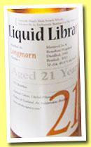 Longmorn 21 yo 1992/2013 (49.8%, The Whisky Agency, Liquid Library, bourbon, 271 bottles)