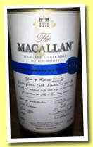 Macallan 17 yo 1996/2013 'Easter Elchies' (55.3%, OB, sherry butt, cask #26)