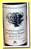 Macallan 1980/2010 (49.6%, Jack Wiebers, Prenzlow Portfolio Colection, sherry butt, cask #16447, 120 bottles)