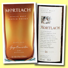 Mortlach 'Rare Old' (43.4%, OB, 2014)