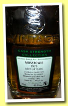 Mosstowie 34 yo 1979/2013 (49.9%, Signatory, bourbon barrel, cask #1305, 182 bottles)