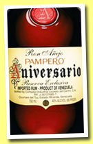 Pampero 'Aniversario' (40%, OB, Venezuala, +/-2013)
