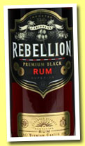 Rebellion 'Premium Black Rum' (37.5%, OB, blended rum, +/-2013)